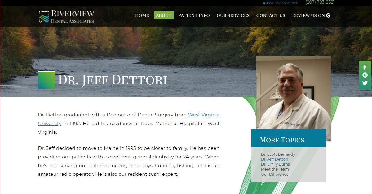 Riverview Dental Associates – Dr. Jeff Dettori