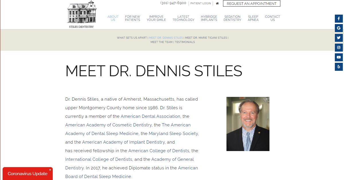 Stiles Dentistry – Dr. Dennis Stiles