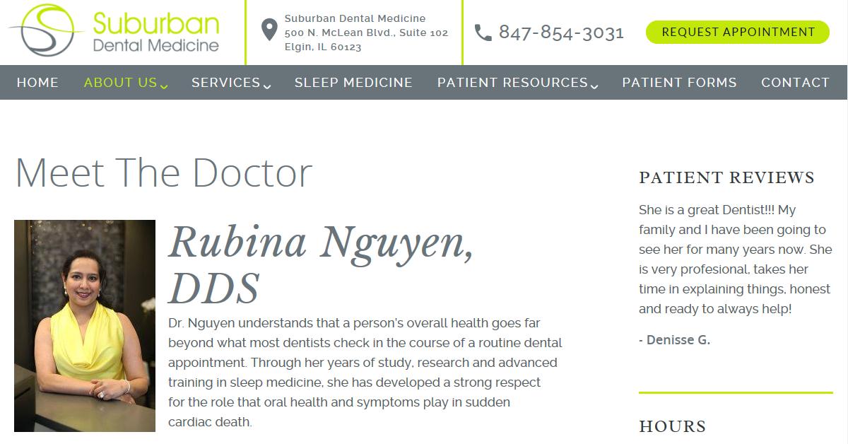 Suburban Dental Medicine – Dr. Rubina Nguyen