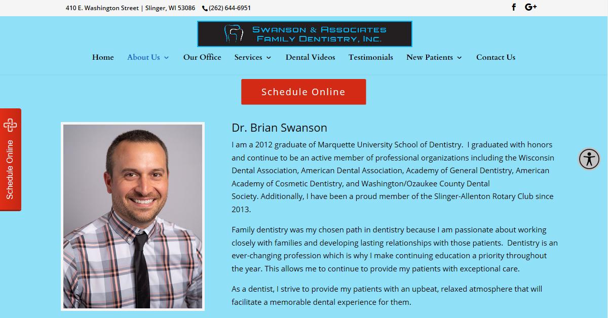 Swanson & Associates Family Dentistry – Dr. Brian Swanson
