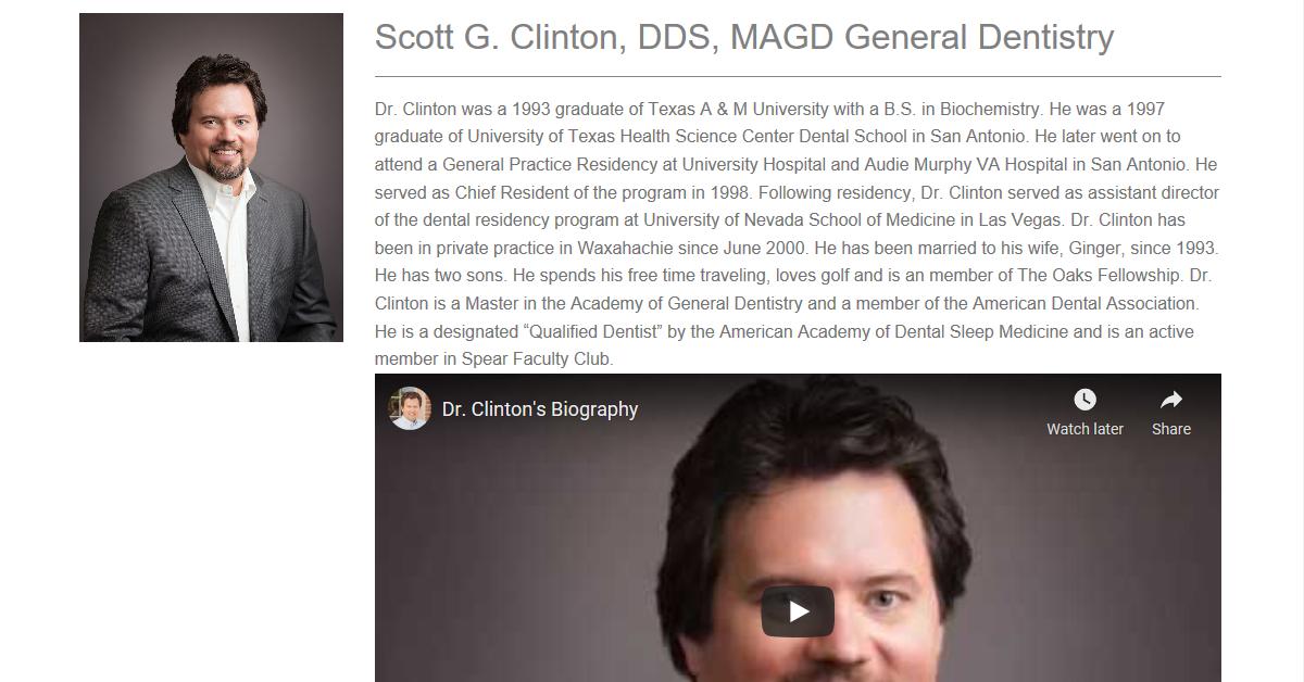 Waxahachie Family Dentistry – Scott Clinton