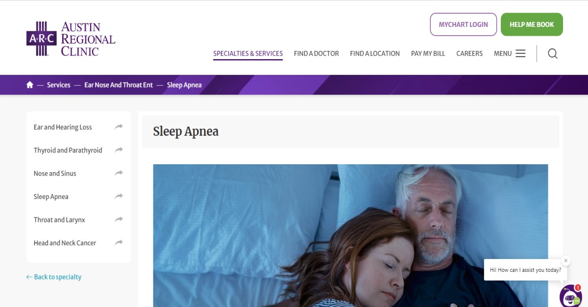 Austin Regional Clinic – Sleep