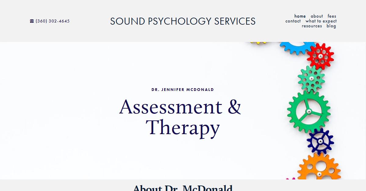 Sound Psychology Services Jennifer Mcdonald Phd Scofa Find Sleep Medicine Professionals 2847